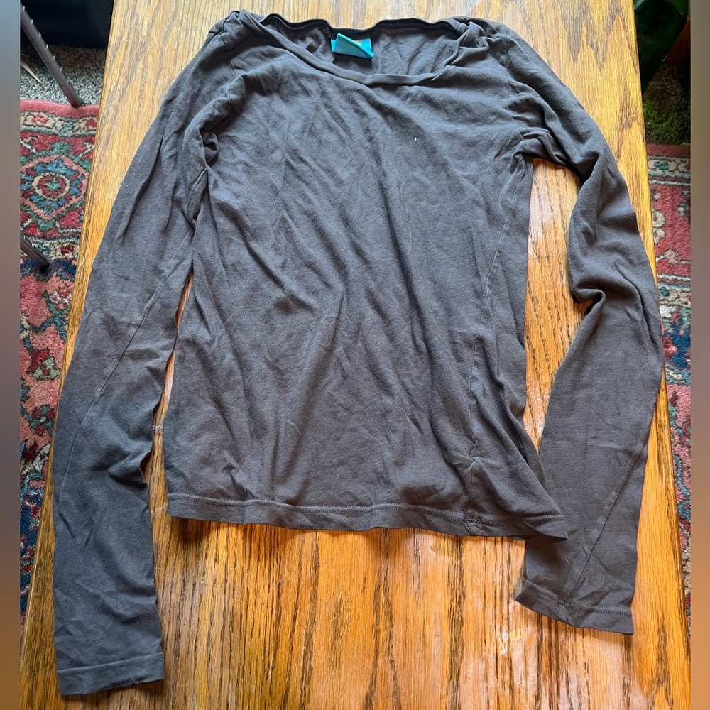 C&C California grey long sleeve tee, sz medium